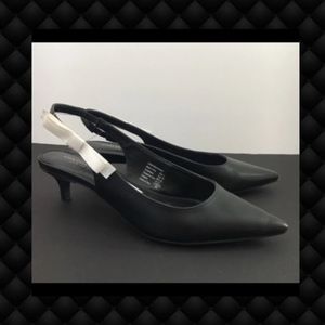 Christian Siriano Shoes - Christian Siriano SlingBack Black Kitten Heels 8 Christian Siriano Shoes - Christian Siriano SlingBack Black Kitten Heels 8